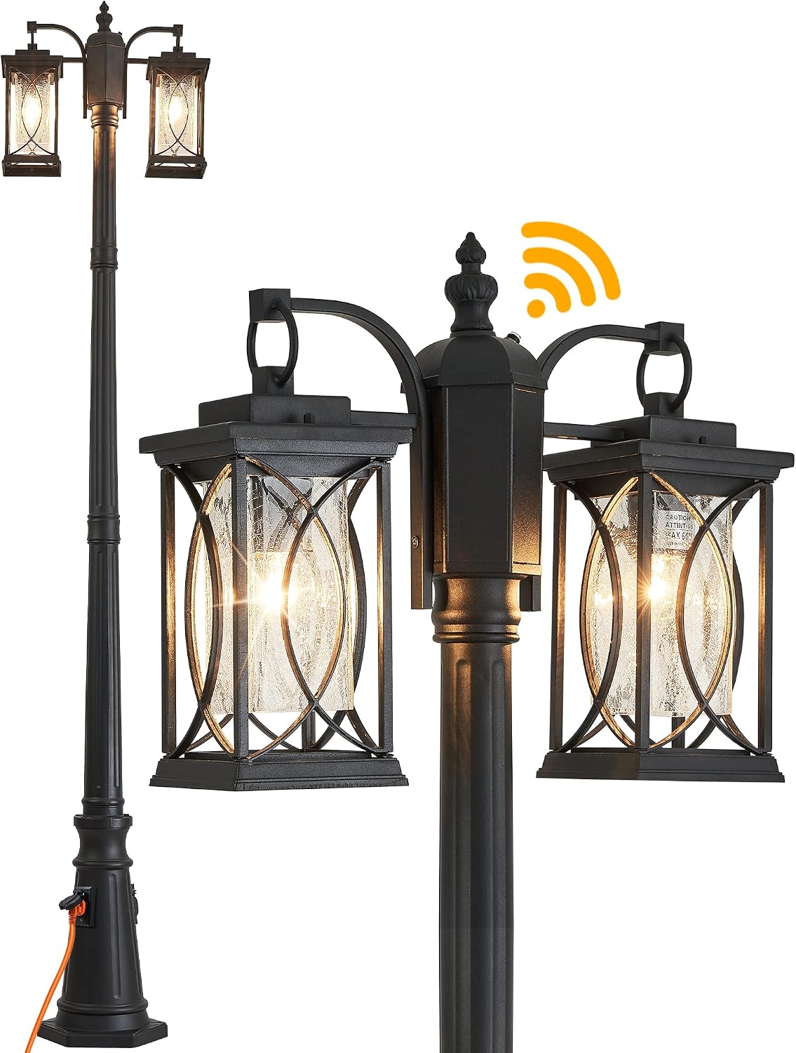 Outdoor Lighting No Outlet - Outdoor Dusk Dawn Lamp Post Modern