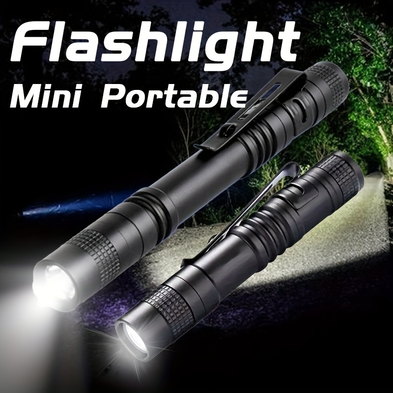 Outdoor Lighting Setup - Mini Portable LED Flashlight Pocket Ultra