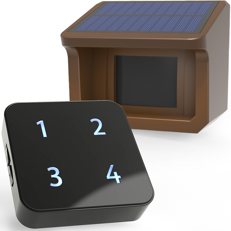 Wired Pathway Light - HTZSAFE 800 Meters Solar Wireless Driveway