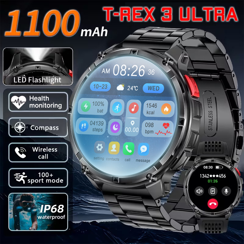 Wired Pathway Light - New T-Rex3 Ultra 1100mAh Battery Smart