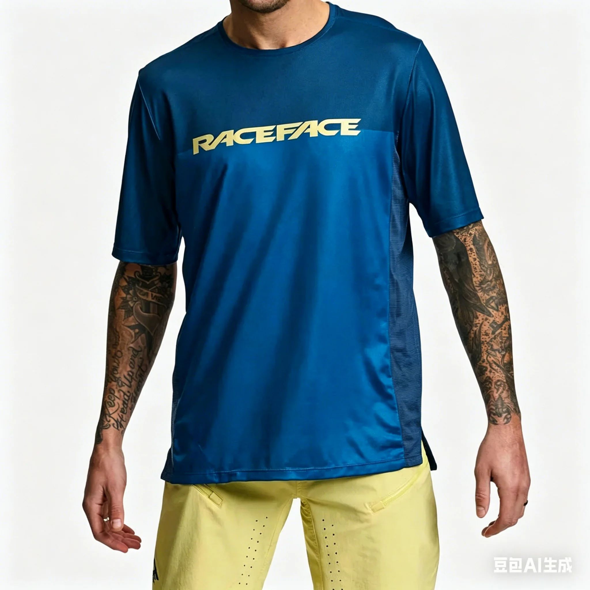 Outdoor Lighting Jersey - Family Matching Short Sleeve MTB Cycling