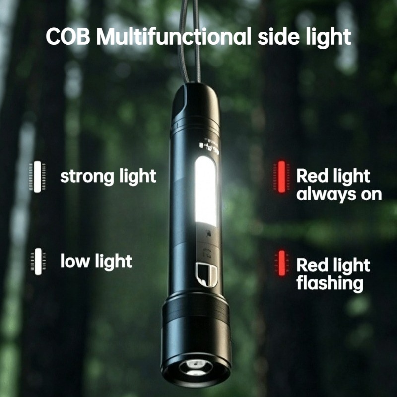 Multi Functional LED Flashligh - đánh giá và giá Outdoor Lighting Portable