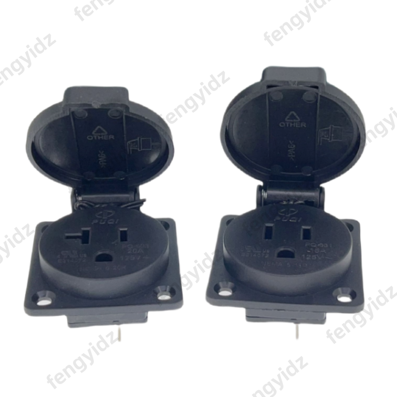 Black 125V 15A 20A IP44 CE Ame - đánh giá và giá Outdoor Lighting No Outlet