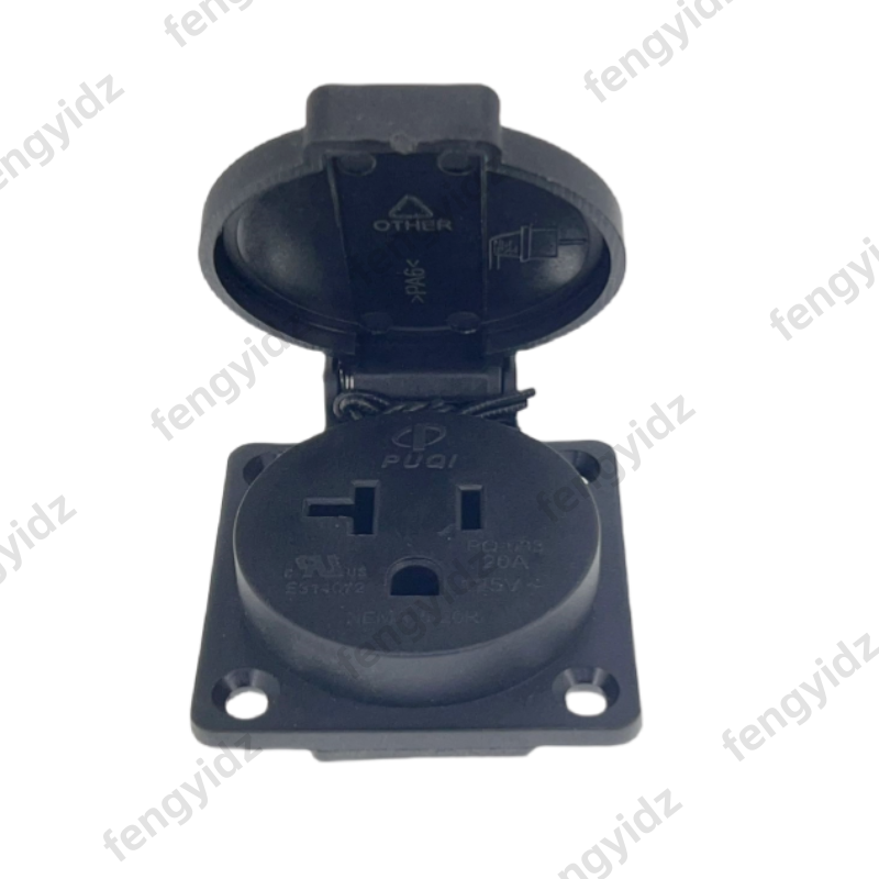 Black 125V 15A 20A IP44 CE Ame - đánh giá và giá Outdoor Lighting No Outlet