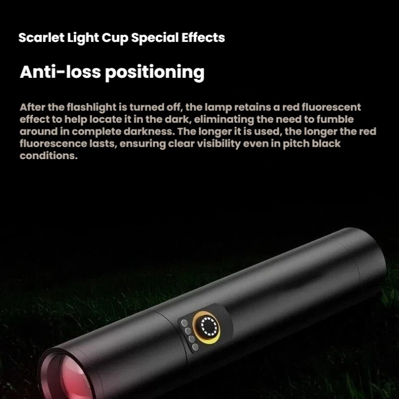 Strong Light LED Flashlight Ty - đánh giá và giá Outdoor Lighting Portable