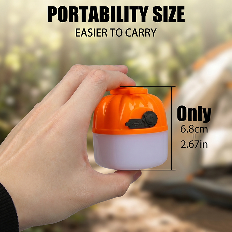 Mini Portable LED Pumpkin Bulb - đánh giá và giá Outdoor Lighting Setup