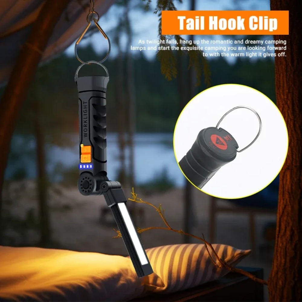 Portable COB LED Flashlight US - đánh giá và giá Outdoor Lighting Setup