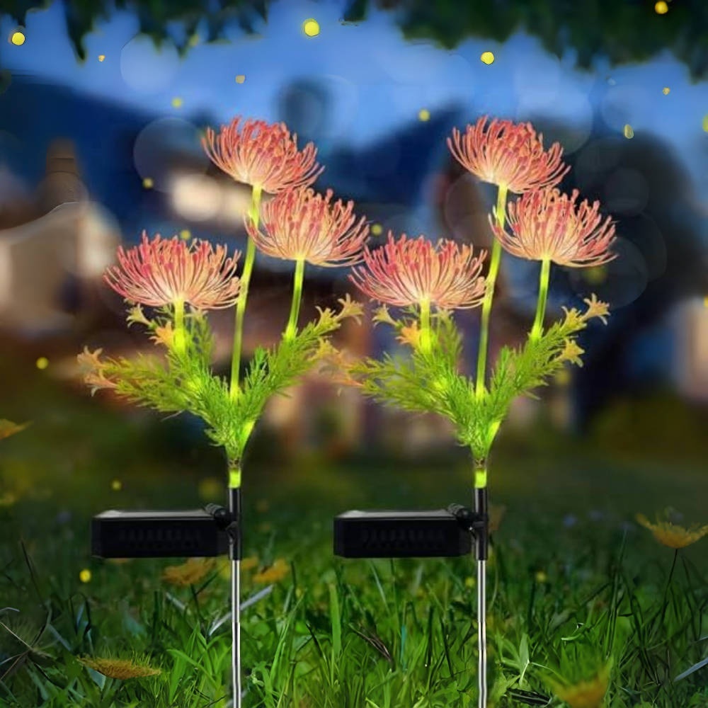 Solar Flower Decorative Lights - đánh giá và giá Outdoor Lighting For Backyard