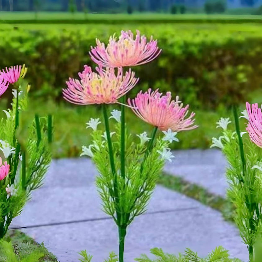 Solar Flower Decorative Lights - đánh giá và giá Outdoor Lighting For Backyard