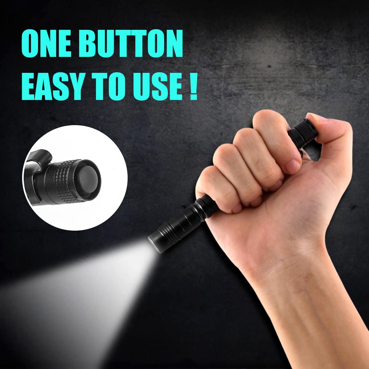 Portable Mini LED Pen Flashlig - đánh giá và giá Outdoor Lighting Setup