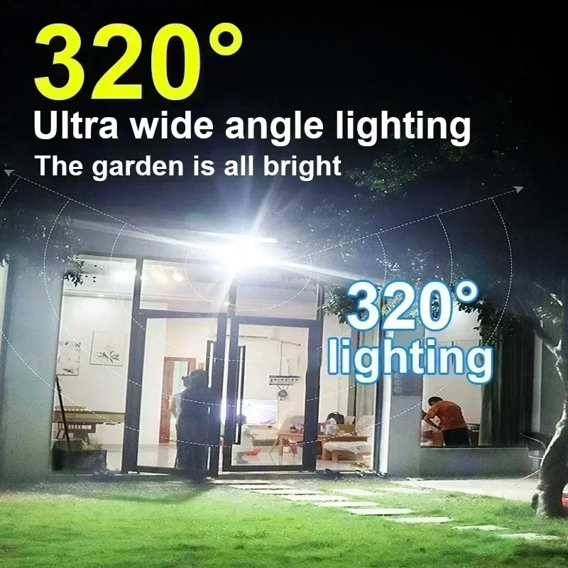 12000LM Powerful Solar Wall La - đánh giá và giá Outdoor Lighting For Backyard