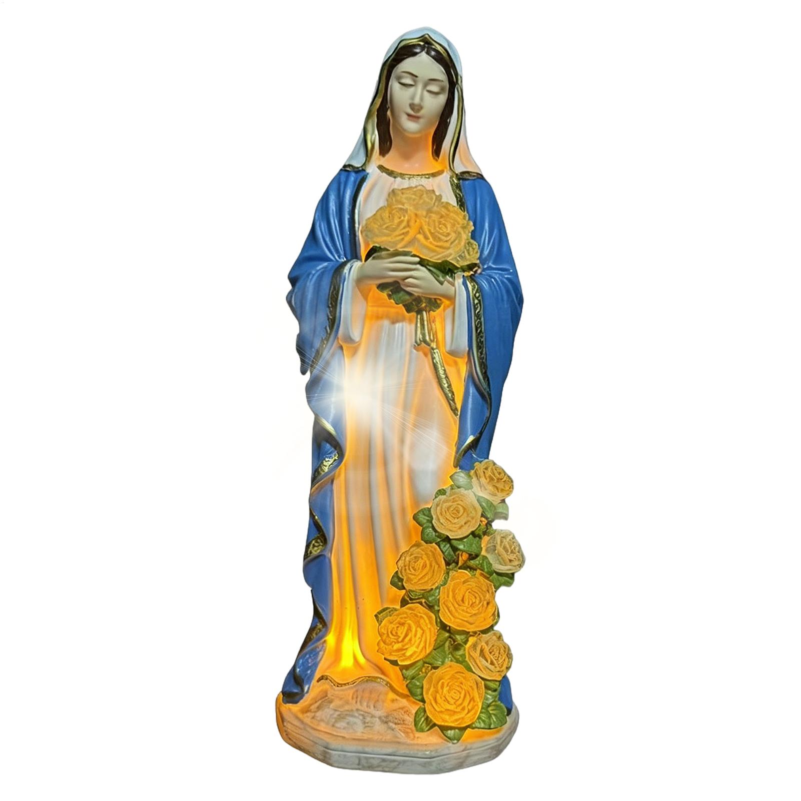 Virgin Mary Garden Light Garde - đánh giá và giá Outdoor Lighting For Backyard