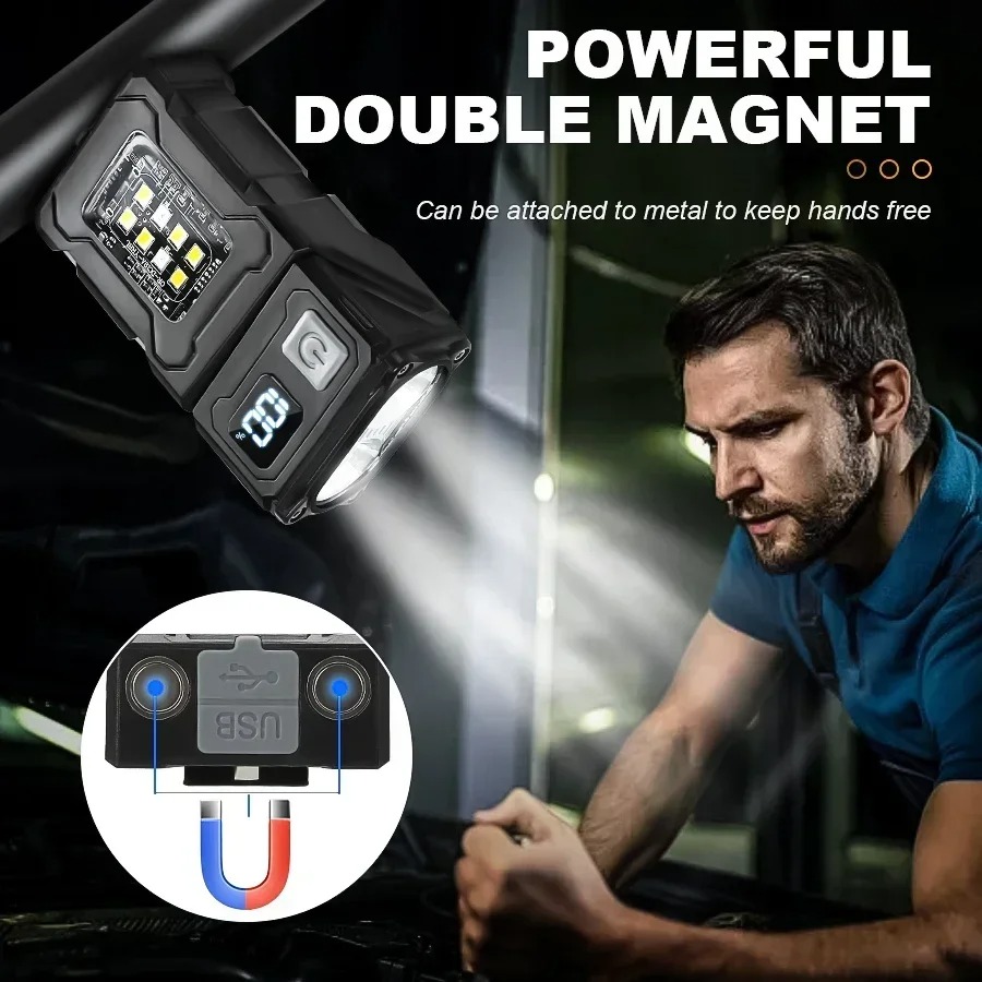 Mini USB Recharge LED Flashlig - đánh giá và giá Outdoor Lighting Setup