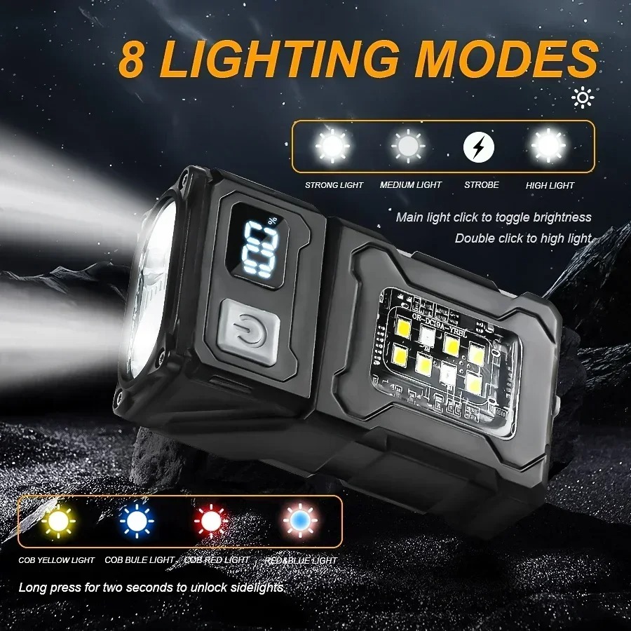 Mini USB Recharge LED Flashlig - đánh giá và giá Outdoor Lighting Setup