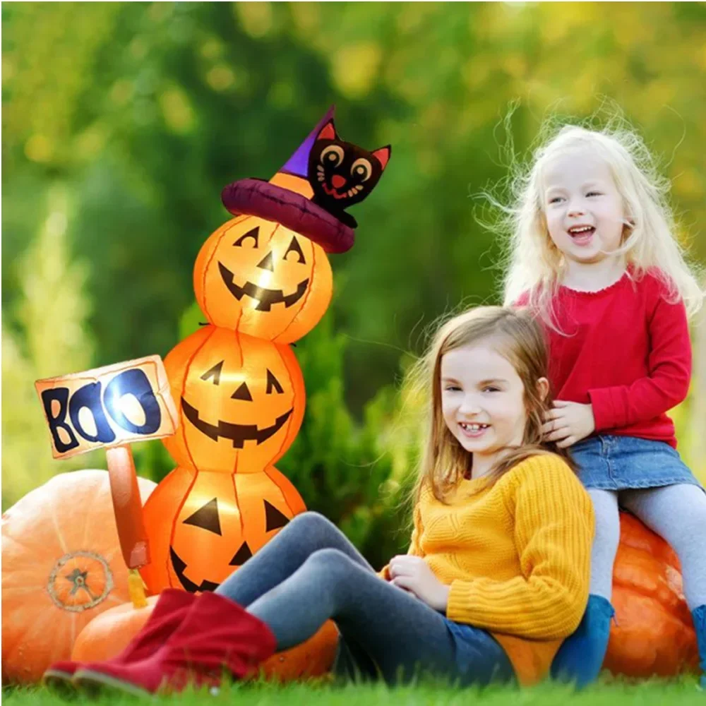 1.6M/5FT Halloween Inflatable  - đánh giá và giá Outdoor Lighting For Backyard