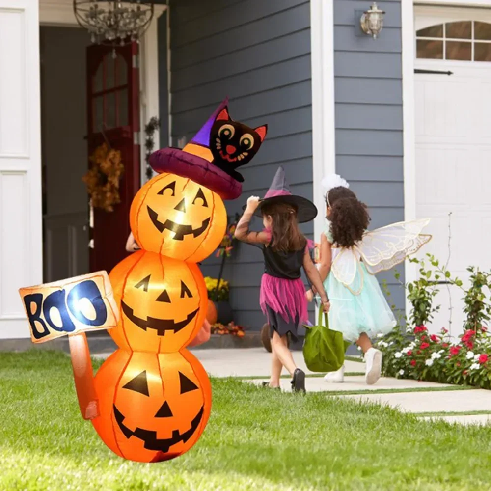 1.6M/5FT Halloween Inflatable  - đánh giá và giá Outdoor Lighting For Backyard