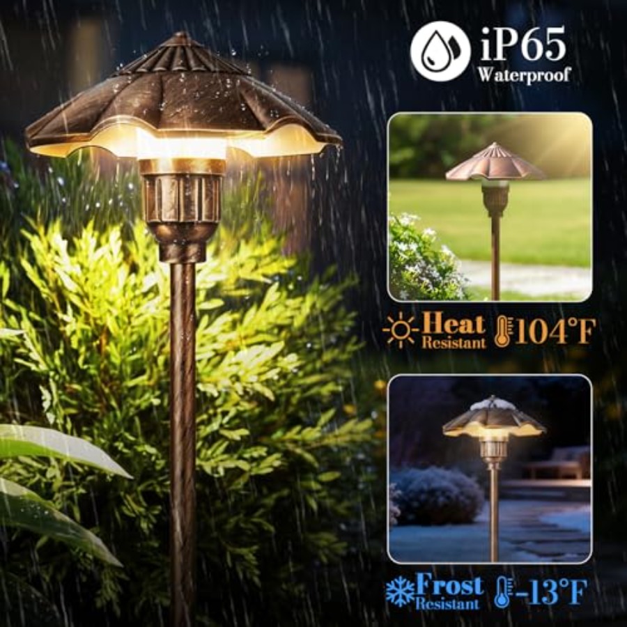 Low Voltage Landscape Lights,  - đánh giá và giá Wired Pathway Light