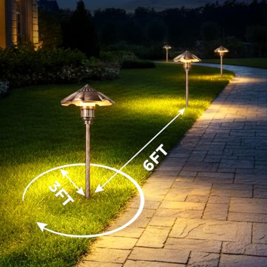 Low Voltage Landscape Lights,  - đánh giá và giá Wired Pathway Light