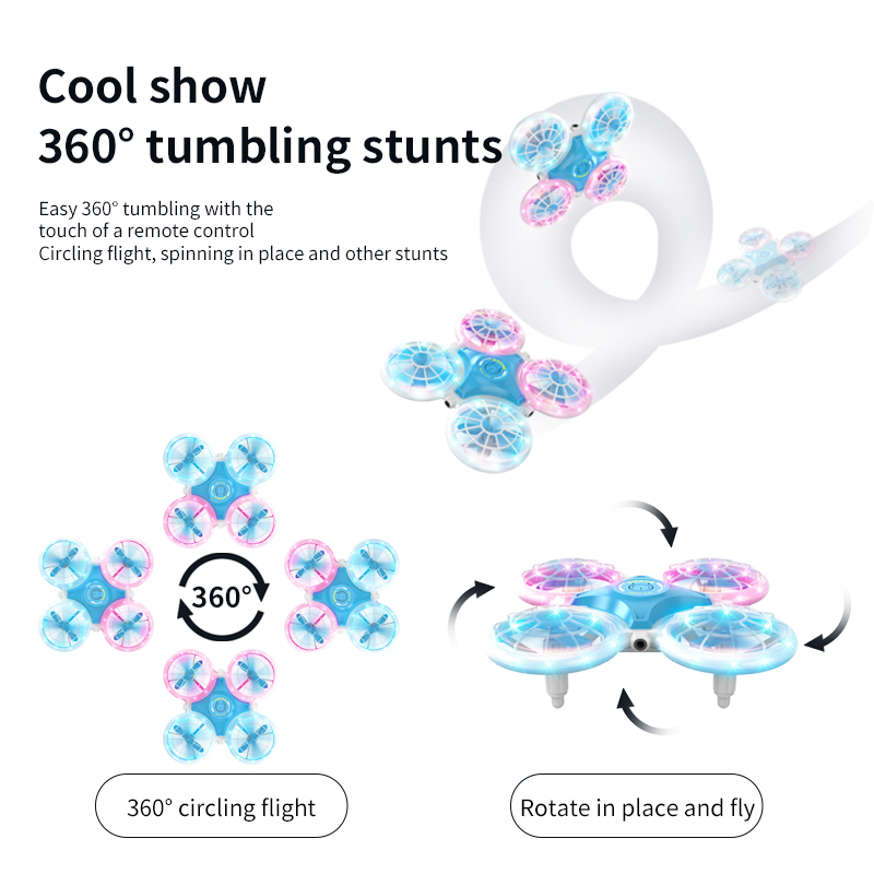 RC Mini Drone 4CH Induction Ob - đánh giá và giá Outdoor Lighting Remote Control