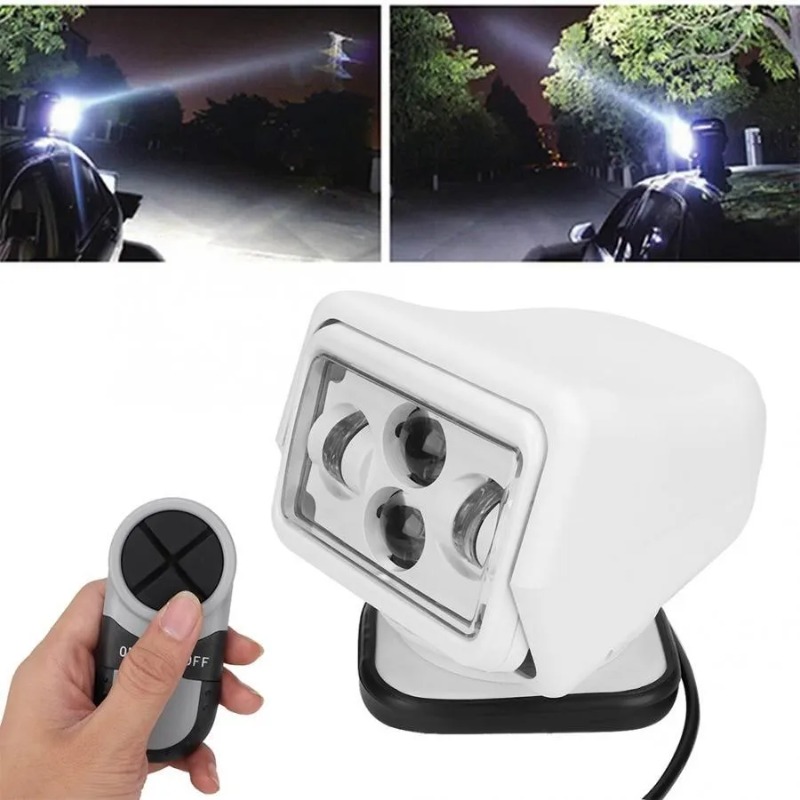 LED Search Light,60W 12V24V Re - đánh giá và giá Outdoor Lighting Remote Control