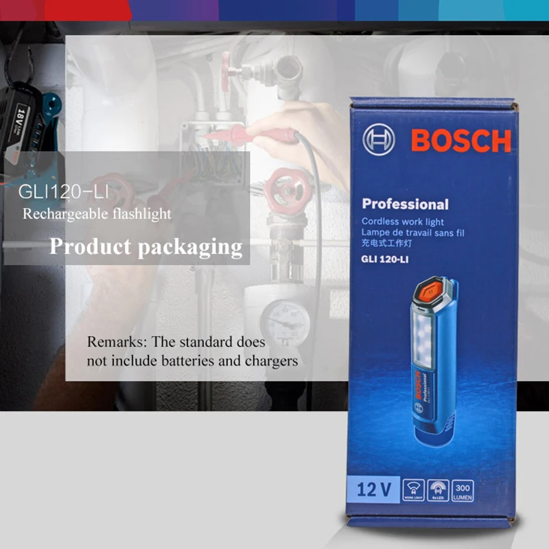 Bosch Rechargeable Light GLI 1 - đánh giá và giá Outdoor Lighting Diy