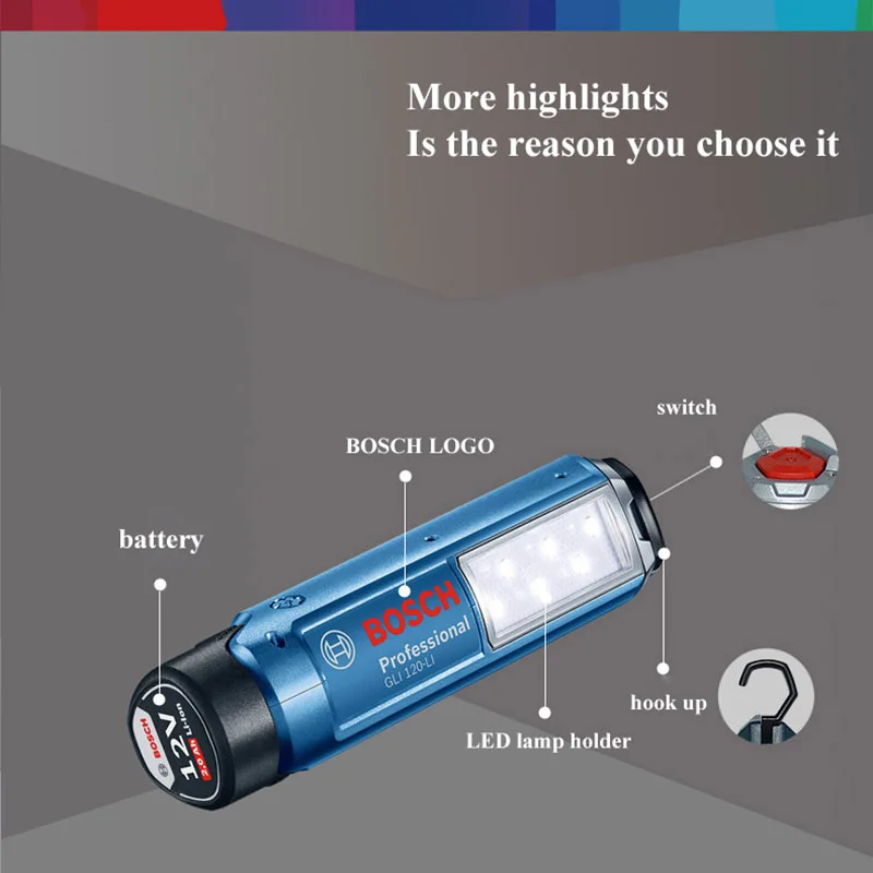Bosch Rechargeable Light GLI 1 - đánh giá và giá Outdoor Lighting Diy