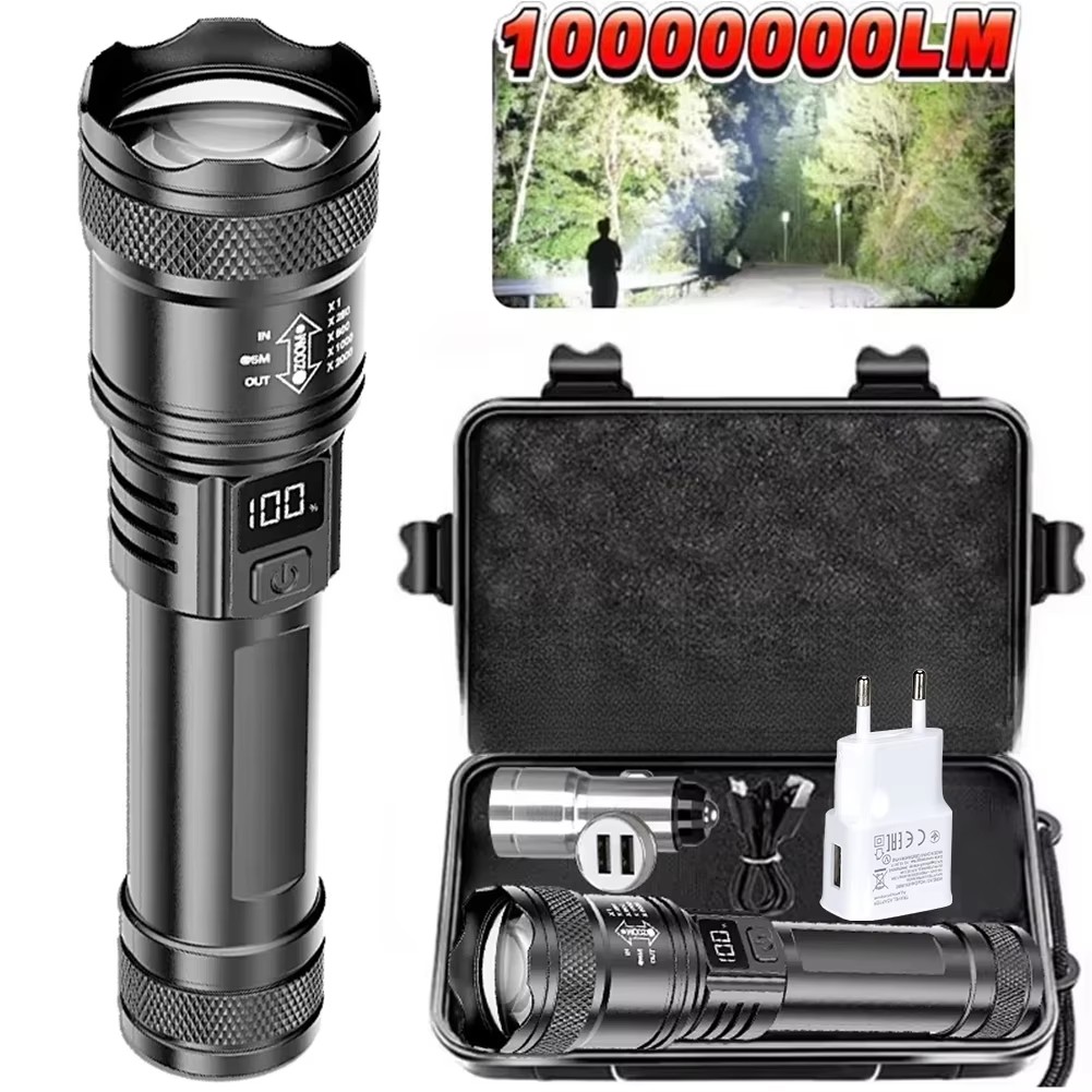 Rechargeable LED Flashlight Zo - đánh giá và giá Outdoor Lighting Setup