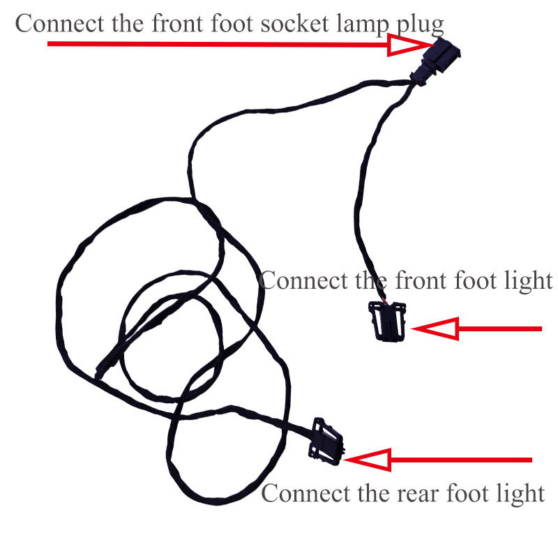 Nội Thất Ô Tô Footwell Ánh Sán - đánh giá và giá Wired Pathway Light
