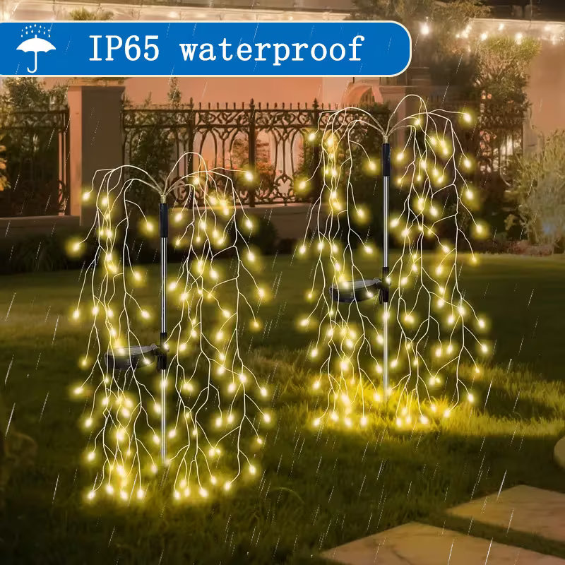 Solar LED Wire Fairy Lights Ou - đánh giá và giá Wired Pathway Light